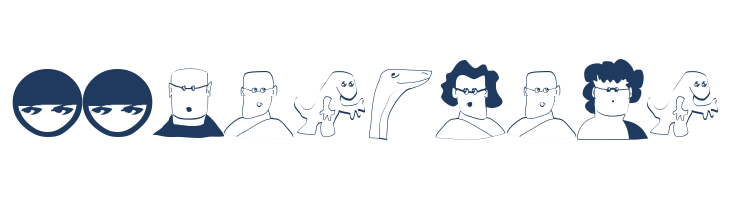 Characters font — Lorem ipsum body text preview