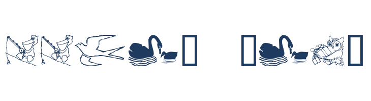BirdArt font — Lorem ipsum body text preview