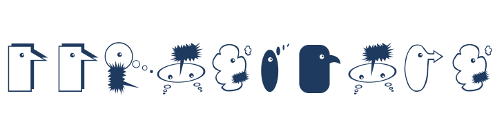 ComicHeadsBeings font — Lorem ipsum body text preview