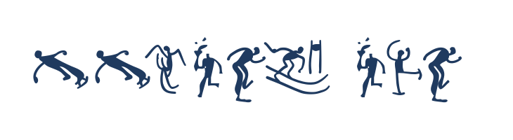 WinterSports font — Lorem ipsum body text preview