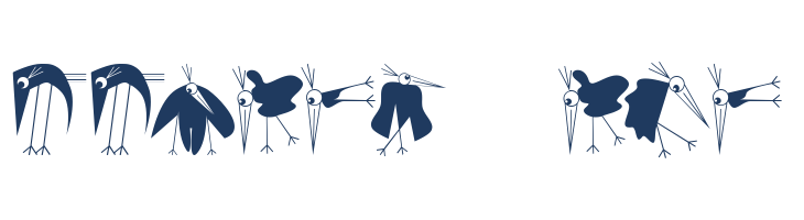 BirdsXtreme font — Lorem ipsum body text preview