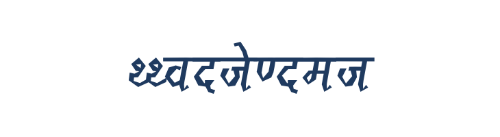 Kruti Dev 120 Condensed font — Lorem ipsum body text preview