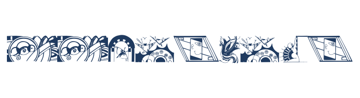 ArtDekoParts font — Lorem ipsum body text preview