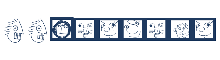 Kleinigkeiten font — Lorem ipsum body text preview