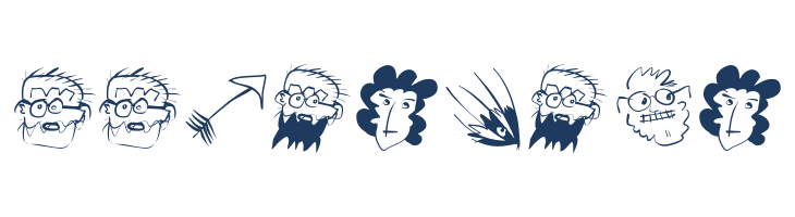 Mdoodled font — Lorem ipsum body text preview