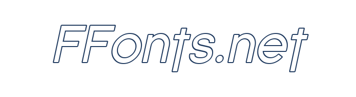 SF Florencesans Outline Italic font — Lorem ipsum body text preview