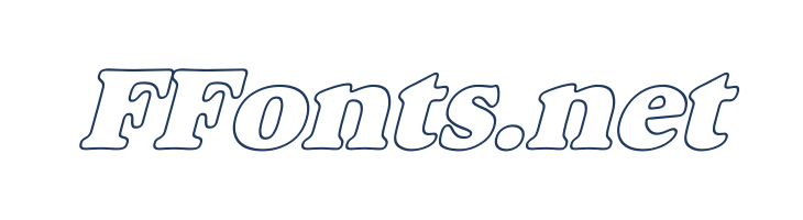 Alfredo Heavy Hollow Italic font — Lorem ipsum body text preview