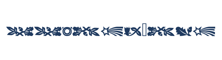 Koch Dingbats font — Lorem ipsum body text preview