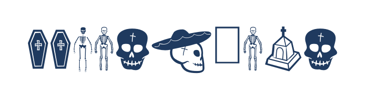 DiaDeLosMuertosOT font — Lorem ipsum body text preview