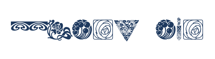 BOUTON Nouveau Ornaments II font — Lorem ipsum body text preview