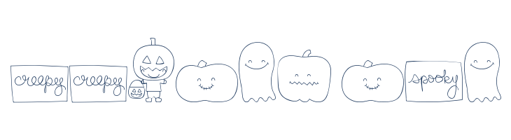 MTF Sweet Halloween Dings font — Lorem ipsum body text preview