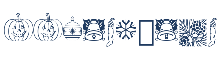 Holiday Pi BT font — Lorem ipsum body text preview