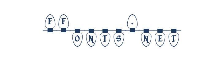 Christmas Lights Indoor font — Lorem ipsum body text preview