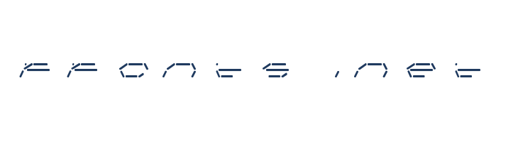 Fifteen Segment Rush Mono LDR Regular font — Lorem ipsum body text preview