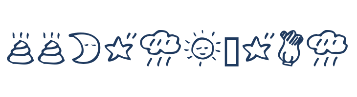 HolidayIllustB font — Lorem ipsum body text preview