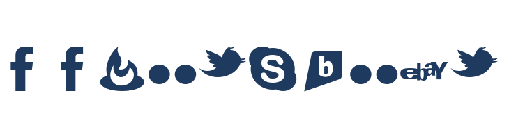 Social Font Face Regular font — Lorem ipsum body text preview