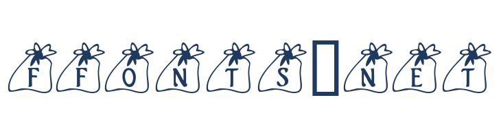 KR Santas Bag font — Lorem ipsum body text preview