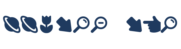 WLM-Happy-Icons font — Lorem ipsum body text preview