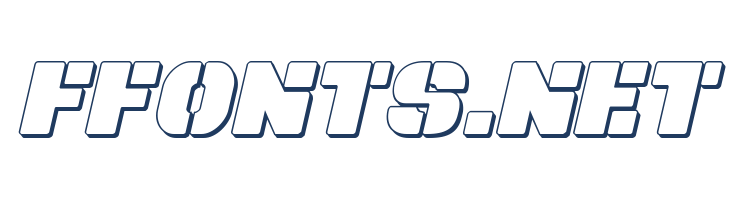 Space Cruiser 3D Italic font — Lorem ipsum body text preview