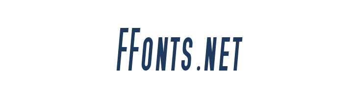 SF Movie Poster Condensed Bold Italic font — Lorem ipsum body text preview