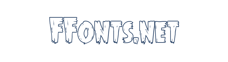 Mrs. Monster Outline font — Lorem ipsum body text preview