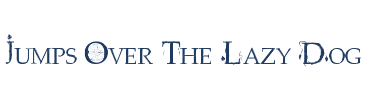 leFabulist by  Marta van Eck font — pangram preview