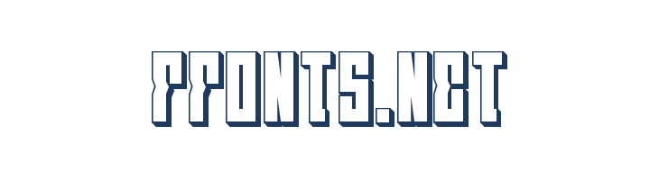 EAST-west 3D font — Lorem ipsum body text preview
