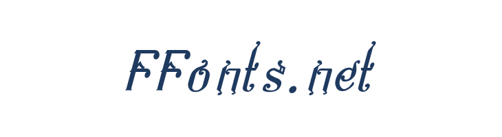 Bitling niks musical Italic font — Lorem ipsum body text preview