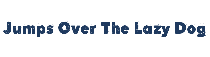 Here Just Now Out font — pangram preview
