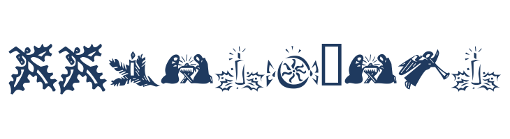 KR Christmas Time 2 font — Lorem ipsum body text preview