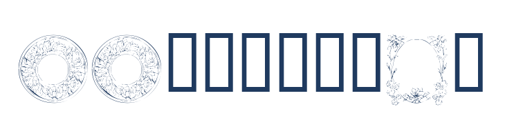 KR Fab Frames and Borders font — Lorem ipsum body text preview