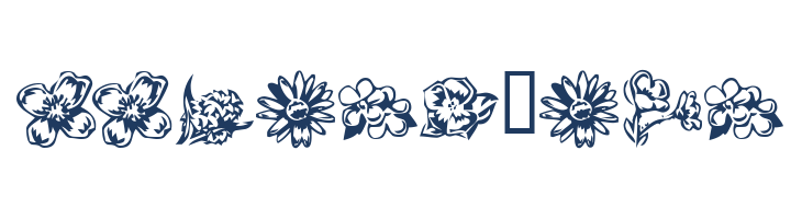 KR Beautiful Flowers 2 font — Lorem ipsum body text preview
