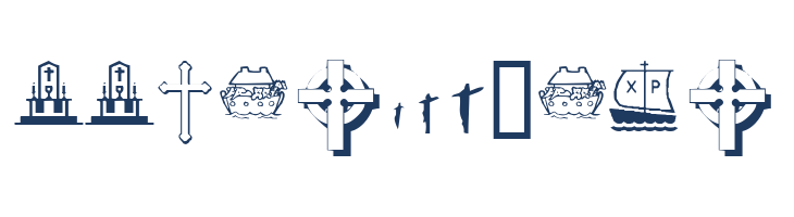 KR Lynda's Christian Dings font — Lorem ipsum body text preview