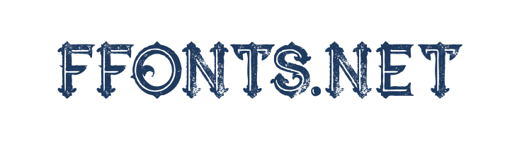 Blue North Inline Grunge font — Lorem ipsum body text preview