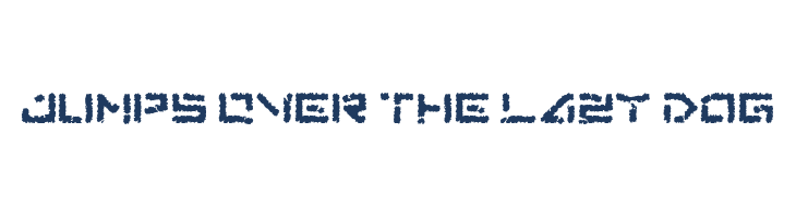 Abduction III font — pangram preview