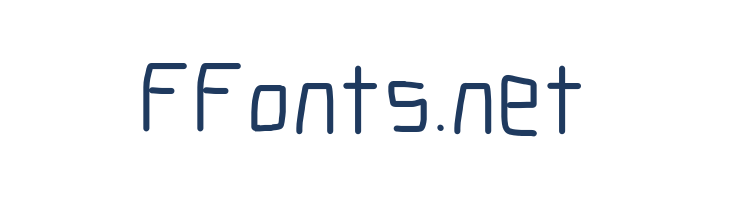 Electronic font — Lorem ipsum body text preview