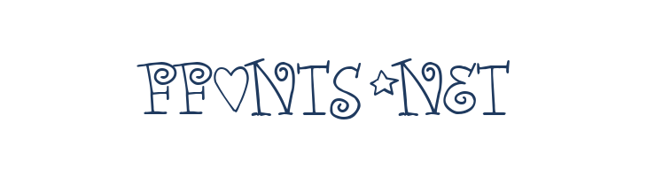 Words of love font — Lorem ipsum body text preview