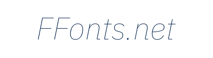 IBM Plex Sans Thin Italic font — Lorem ipsum body text preview