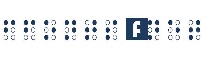 Brailled Regular font — Lorem ipsum body text preview