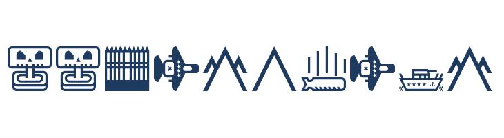 Militaricons Regular font — Lorem ipsum body text preview