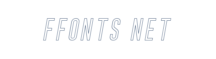 Prestage Outline Italic font — Lorem ipsum body text preview