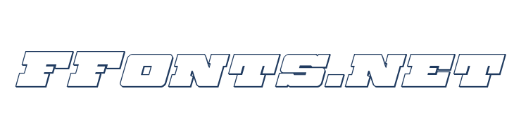 Chicago Express Outline Italic font — Lorem ipsum body text preview