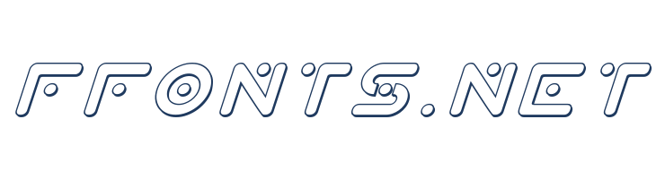 Planet X 3D Italic font — Lorem ipsum body text preview
