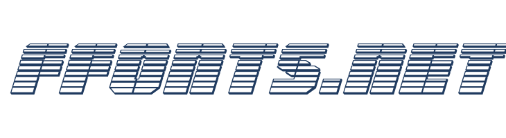 Warp Thruster Chrome Italic font — Lorem ipsum body text preview