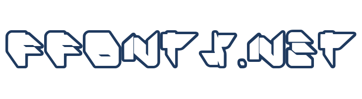 Ikos Dub Outline font — Lorem ipsum body text preview