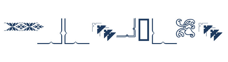 Ornamentos Orlas y Vinetas LGt Regular font — Lorem ipsum body text preview