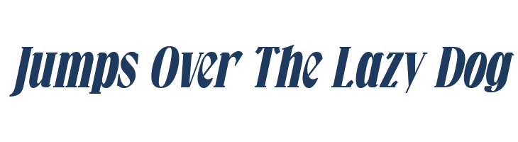 Falkin Serif Bold Ital PERSONAL font — pangram preview