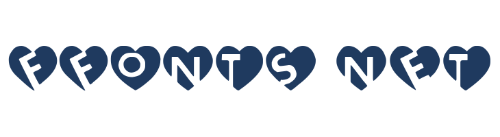 love initials font — Lorem ipsum body text preview