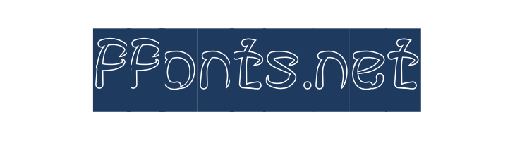 FISH BONE-Hollow-Inverse font — Lorem ipsum body text preview