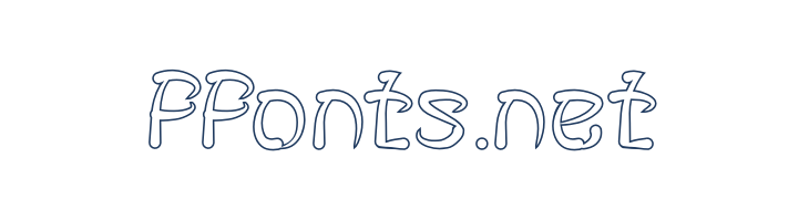 FISH BONE-Hollow font — Lorem ipsum body text preview